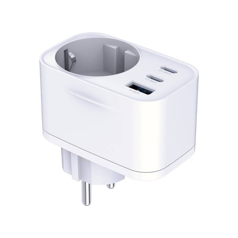 Chargeur 3MK PD 30W Avec USB-A/USB-C - Blanc 2 chargeur mk pd w avec usb a usb c blanc