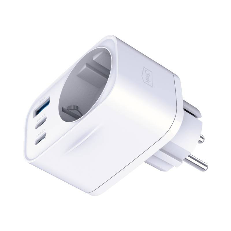 Chargeur 3MK PD 30W Avec USB-A/USB-C - Blanc 4 chargeur mk pd w avec usb a usb c blanc