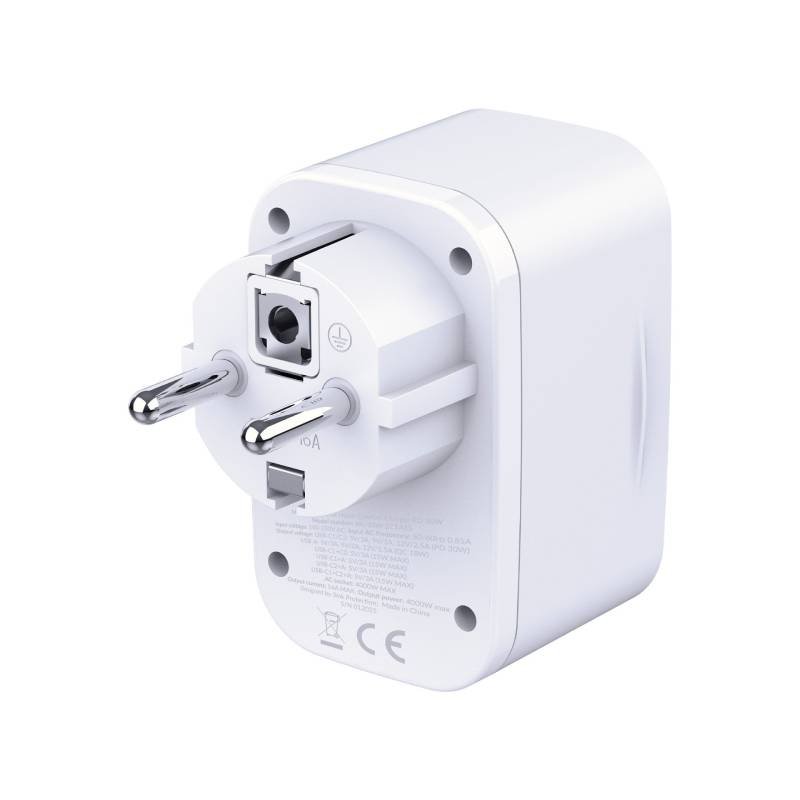 Chargeur 3MK PD 30W Avec USB-A/USB-C - Blanc 5 chargeur mk pd w avec usb a usb c blanc