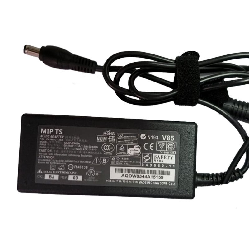 Chargeur Adaptable TOSHIBA Pour PC Portable 19V - 3,42A 1 chargeur adaptable toshiba pour pc portable v a