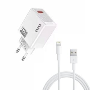 chargeur wuw t a ios lightning blanc