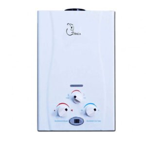chauffe bain coala litres gaz naturel blanc