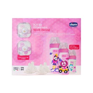 CHICCO COFFRET BIBERONS WELL BEING 7 ARTICLES 3 chicco coffret biberons well being articles