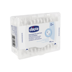 CHICCO COTTON BUDS 60PCS 2 chicco cotton buds pcs