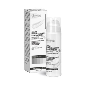 CLARENIA CREME ECLAIRCISSANTE RENOVATRICE SPF20 PEAU NORMALE A SECHE 50ML 3 clarenia creme eclaircissante renovatrice spf peau normale a seche ml