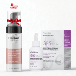CLARENIA GB5 SERUM PEELING EXFOLIANT 30ML+LUMINANCE EFFECT MOUSSE NETTOYANTE ECLAIRCISSANTE 150ML (OFFERT) 2 clarenia gb serum peeling exfoliant mlluminance effect mousse nettoyante eclaircissante ml offert