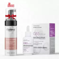 CLARENIA GB5 SERUM PEELING EXFOLIANT 30ML+LUMINANCE EFFECT MOUSSE NETTOYANTE ECLAIRCISSANTE 150ML (OFFERT) 4 clarenia gb serum peeling exfoliant mlluminance effect mousse nettoyante eclaircissante ml offert