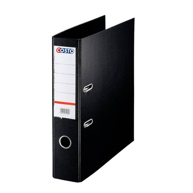 Classeur A Levier Costo PP/PP D75 Noir 1 classeur a levier costo pp pp d noir