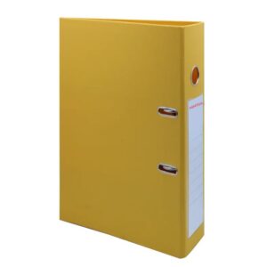 classeur a levier mintra chrono mm jaune