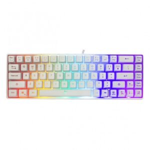 clavier filaire gamer white shark ronin gk blanc d