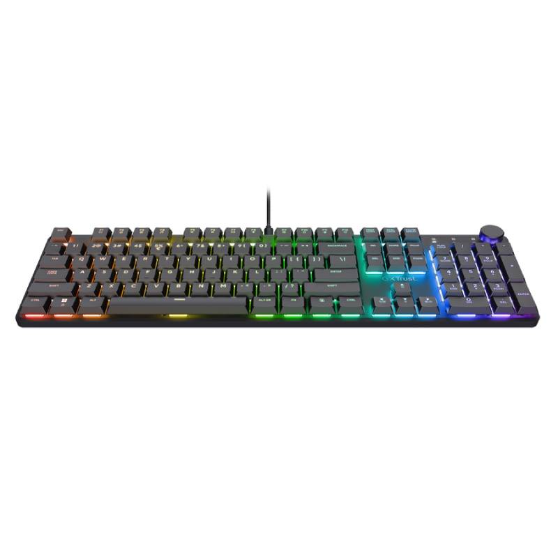 Clavier Filaire Trust Thorix GXT 866 USB - Noir 3 clavier filaire trust thorix gxt usb noir