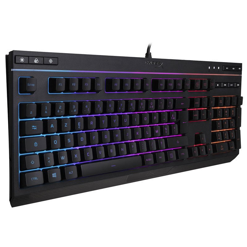 Clavier Gamer Filaire HYPERX Alloy Core RGB AZERTY - Noir 3 clavier gamer filaire hyperx alloy core rgb azerty noir