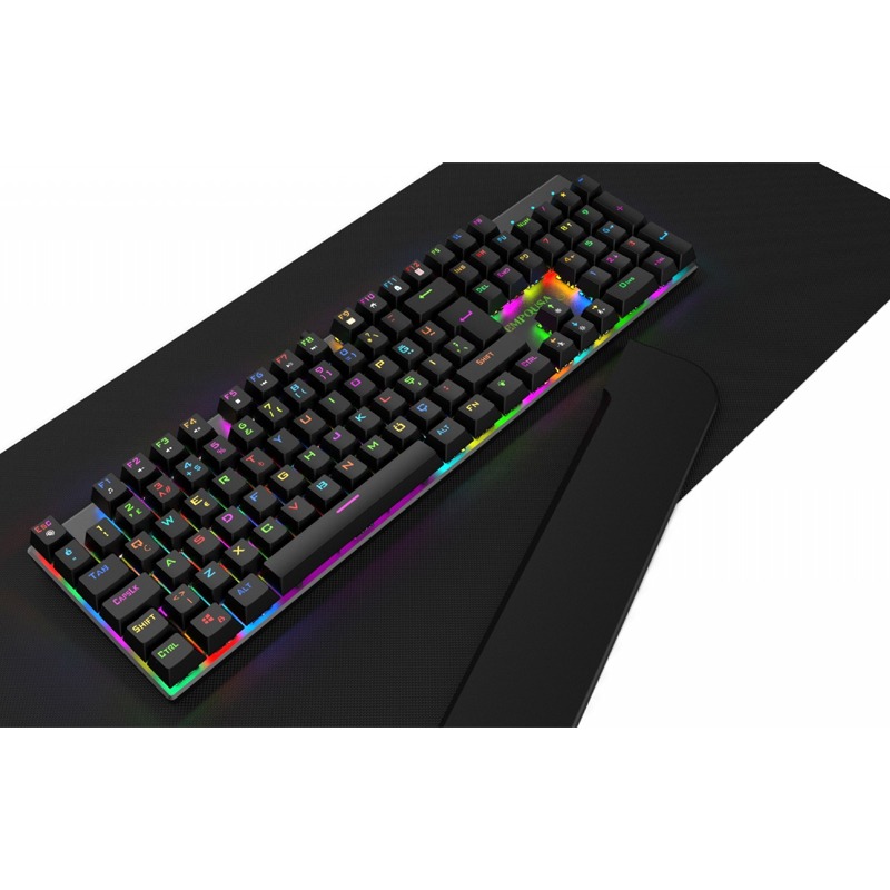 Clavier Gamer Filaire INCA IKG-443 Mécanique Interrupteur rouge RGB - Noir 6 clavier gamer filaire inca ikg mecanique interrupteur rouge rgb noir b