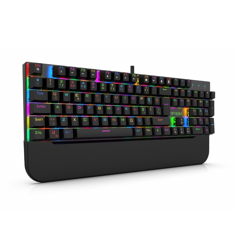 Clavier Gamer Filaire INCA IKG-443 Mécanique Interrupteur rouge RGB - Noir 3 clavier gamer filaire inca ikg mecanique interrupteur rouge rgb noir z