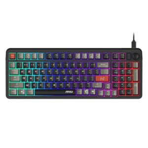 clavier gamer filaire msi forge gk azerty noir d