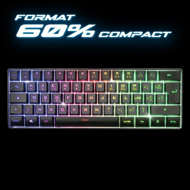 Clavier Gamer Sans Fil SPIRIT OF GAMER Elite-K50 - Noir 3 clavier gamer sans fil spirit of gamer elite k noir oplm