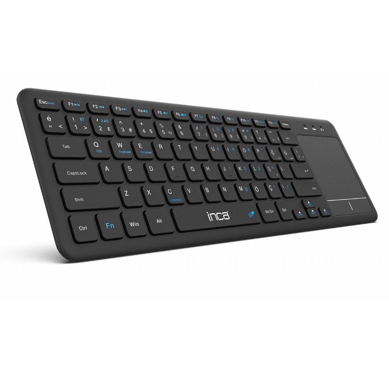 Clavier Sans Fil INCA IBK-568BT - Noir 2 clavier sans fil inca ibk bt noir x