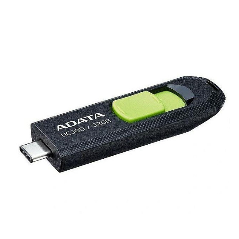 Clé USB ADATA UC300 32Go Type C - Noir&Vert 2 cle usb adata uc go type c noir vert y