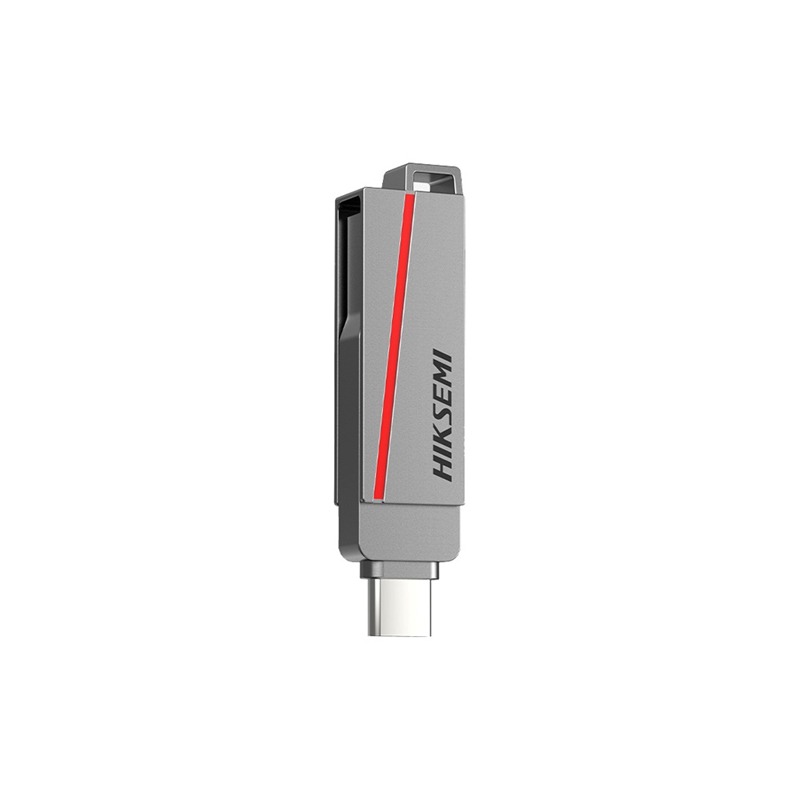 Clé USB HIKSEMI E307C 256Go USB 3.2/ TYPE C – Gris 2 cle usb hiksemi ec go usb type c gris j