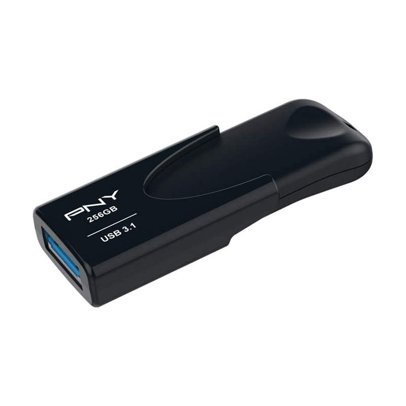 Clé USB PNY Attaché 4 256Go USB 3.1 - Noir 2 cle usb pny attache go usb noir
