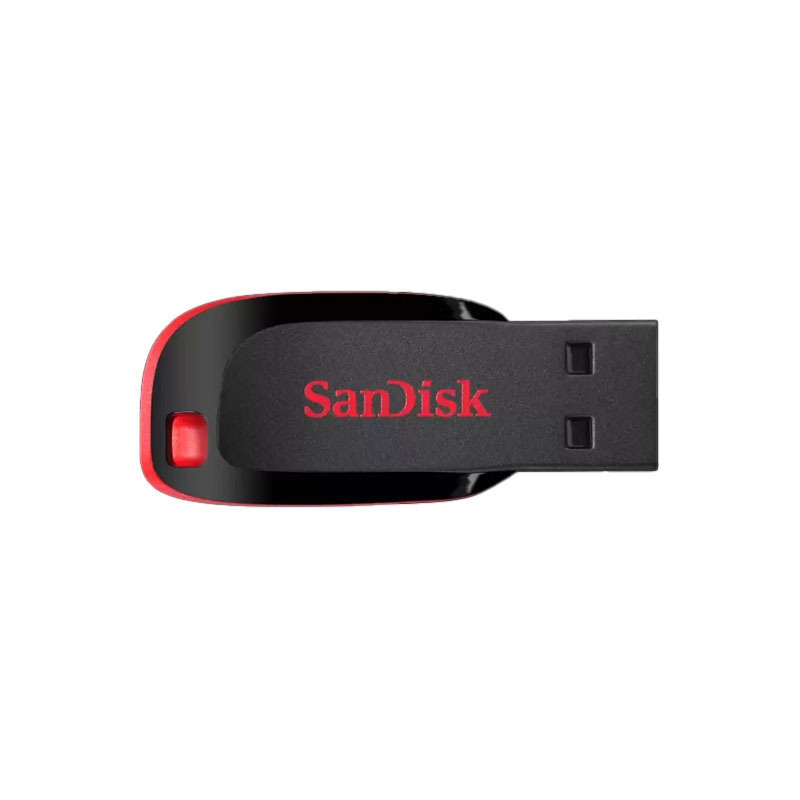 Clé USB SANDISK Cruzer Blade 32Go USB 2.0 - Noir&Rouge 2 cle usb sandisk cruzer blade go usb noir rouge s