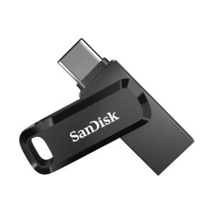 cle usb sandisk ultra dual drive go usb type c noir p