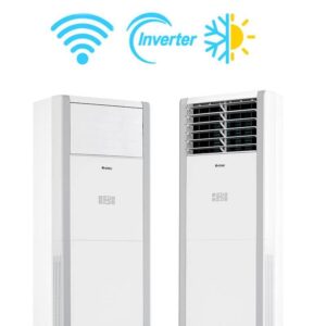 climatiseur armoire inverter gree btu chaud froid smart xq