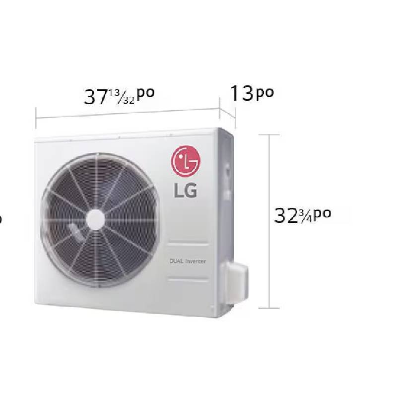 Climatiseur LG DUALCOOL ThinQ Inverter 36 000 BTU Chaud & Froid - Garantie 10 Ans 5 climatiseur lg dualcool thinq inverter btu chaud froid garantie ans k