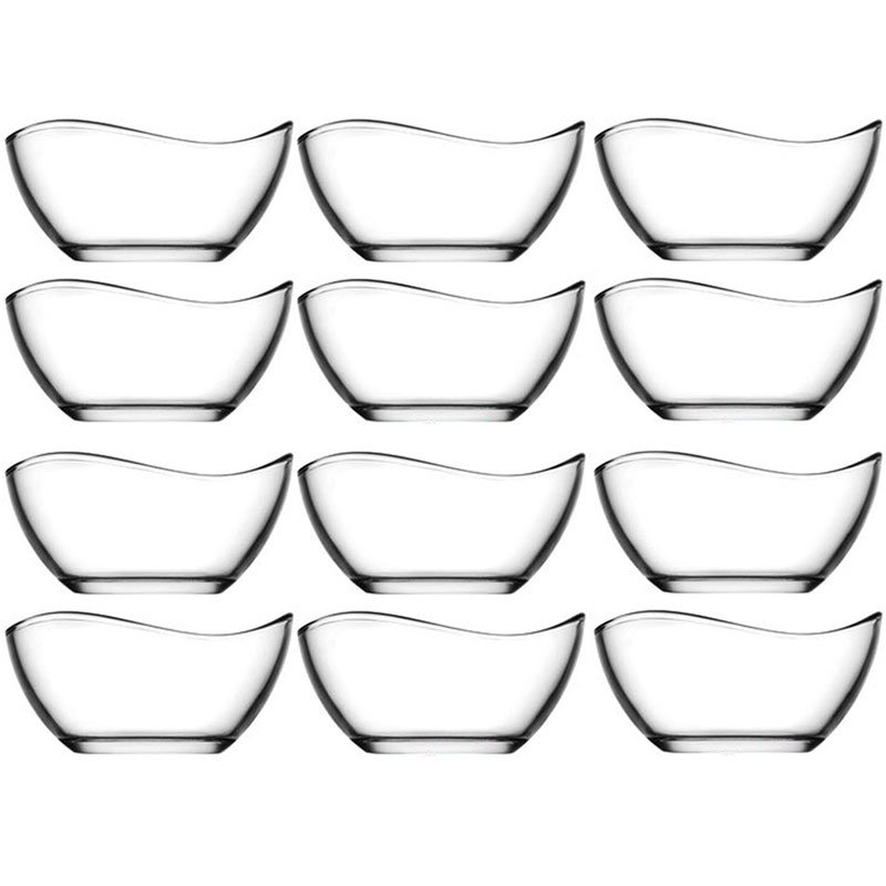 Coffret De 12 Bols En Verre LAV VIR261 - 12 cl 1 coffret de bols en verre lav vir cl