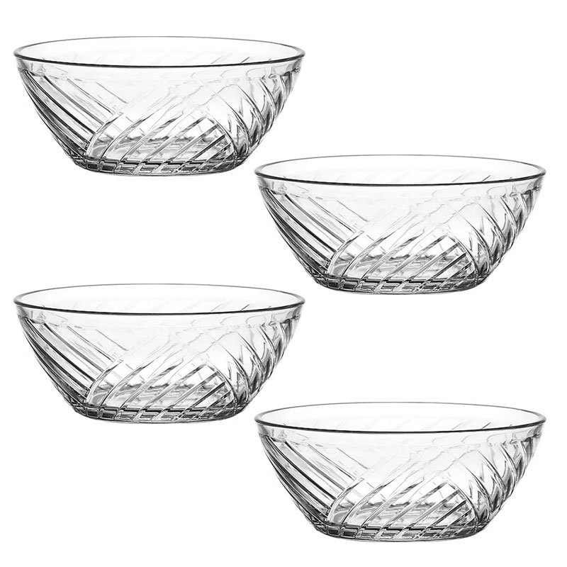 Coffret De 4 Bols En Verre LAV ELS262 1 coffret de bols en verre lav els