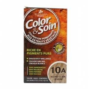 3 CHENES COLOR & SOIN COLORATION BLOND CLAIR CENDRE 10A 3 color soin coloration blond clair cendre a