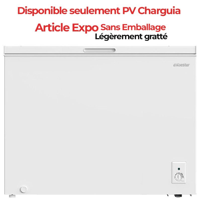 Congélateur Horizontal NEWSTAR CG340 340 Litres - Blanc 1 cong lateur horizontal newstar cg litres blanc