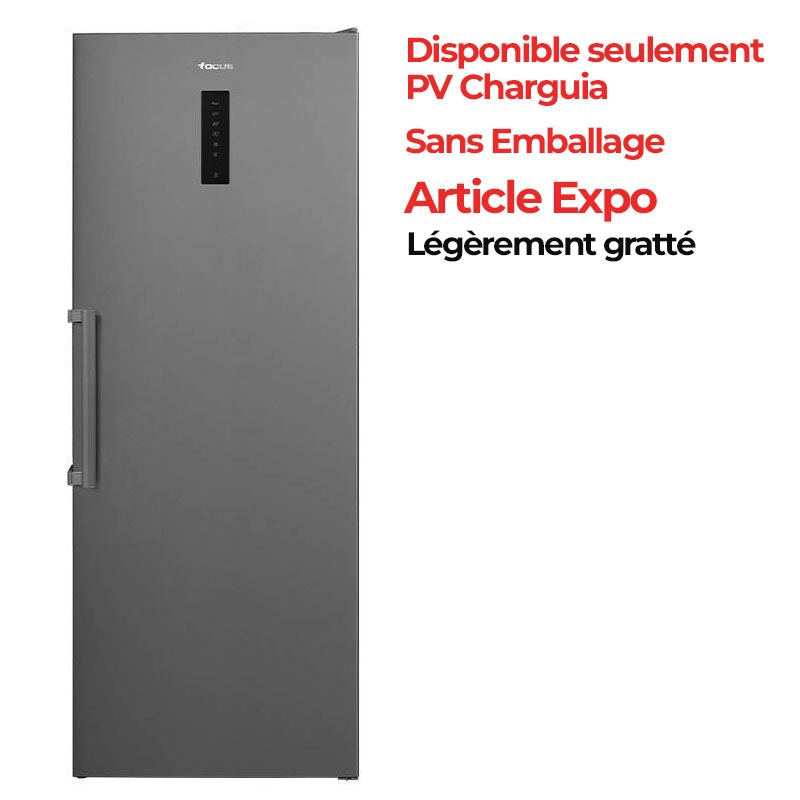 Congélateur Vertical FOCUS SMART 4400 491 Litres NoFrost - Inox 1 cong lateur vertical focus smart litres nofrost inox
