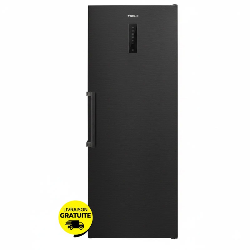 Congélateur Vertical FOCUS SMART 4500 406 Litres NoFrost - Dark Inox 1 cong lateur vertical focus smart nofrost l a dark inox