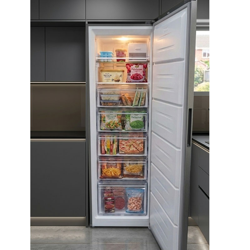 Congélateur Vertical JOKER JC-3069 400Litres Inverter DeFrost - Inox 2 cong lateur vertical joker jc l classe a blanc