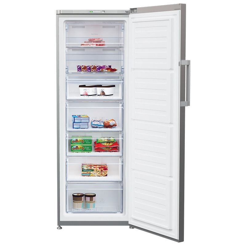 Congélateur Vertical BEKO RFNE320L23S 320Litres NoFrost - Silver 2 cong lateur vertical beko rfnels litres nofrost silver