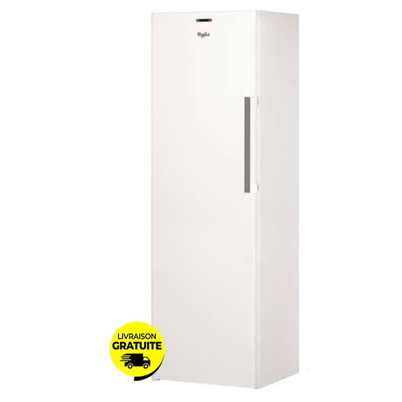 Congélateur Vertical WHIRLPOOL UW8F2YWBIF 307 Litres - Blanc 1 congelateur whirlpool uwfywbif tiroirs l eme sense blanc s