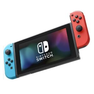 console de jeux nintendo switch bleu rouge s