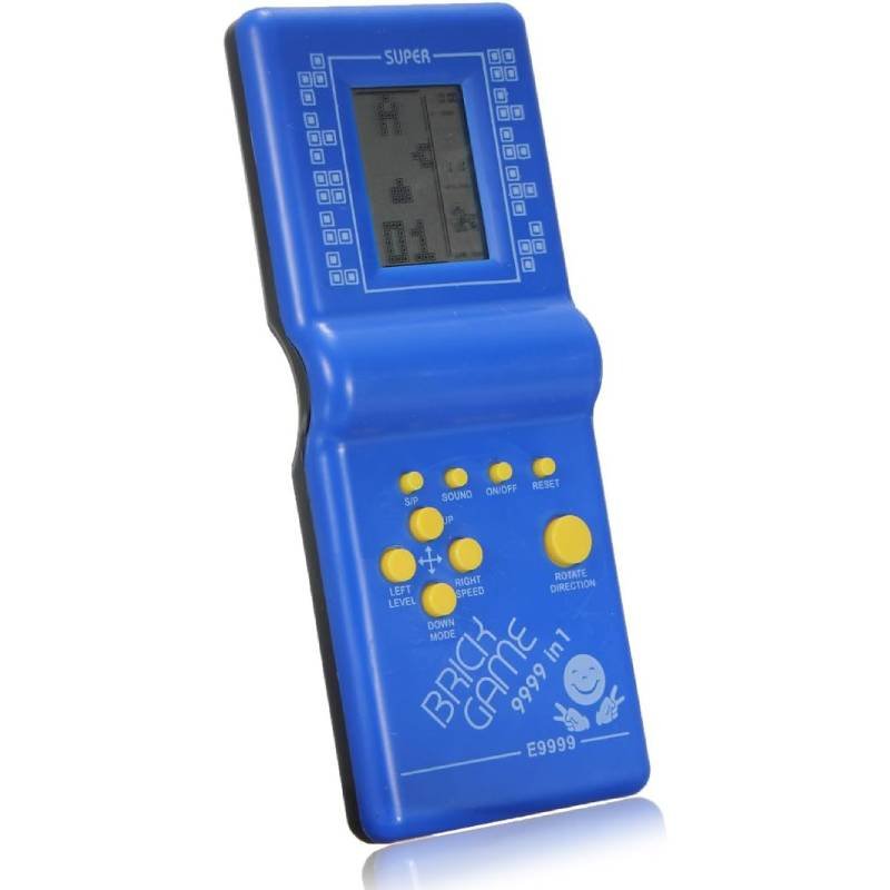 Console De Jeux TETRIS Brick Game - Bleu 2 console de jeux tetris brick game bleu