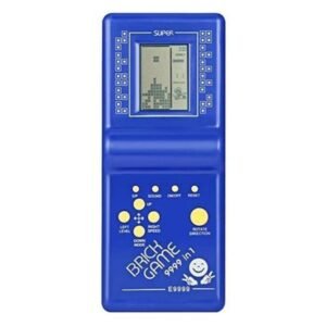 console de jeux tetris brick game bleu