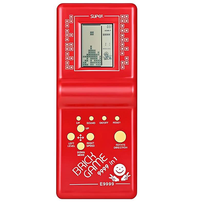 Console De Jeux TETRIS Brick Game - Rouge 1 console de jeux tetris brick game rouge