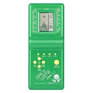 console de jeux tetris brick game vert