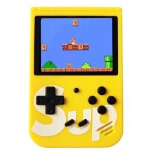 console jeu jaune