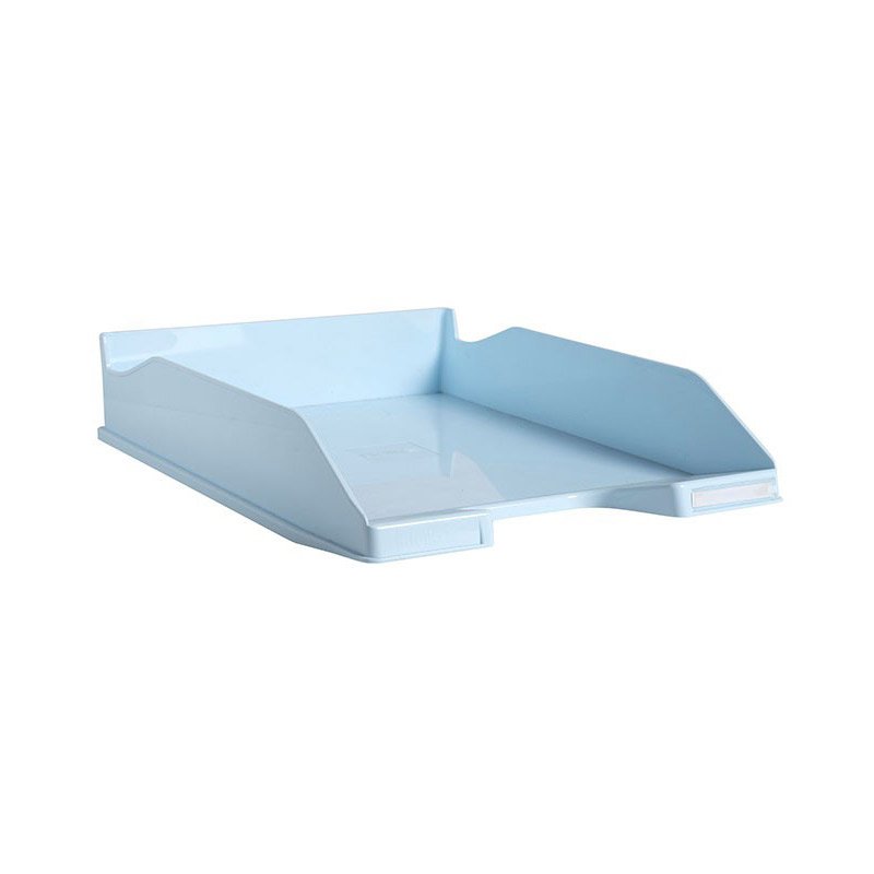 Corbeille à Courrier FAIBO Pleine Opaque - Bleu Pastel (93P037) 1 corbeille a courrier faibo pleine opaque bleu pastel p