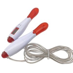 corde a sauter zimota avec compteur blanc rouge