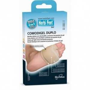 HERBI FEET COUSSINET DOUBLE PROTECTION METATARSIENNE ET D'ALLUX VALGUS 3 coussinet double protection metatarsienne et d allux valgus