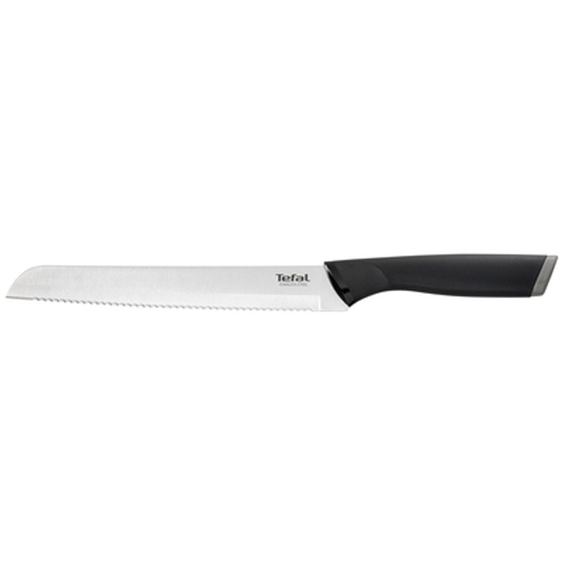 Couteau à pain confort TEFAL K2213404 20cm - Noir 2 couteau a pain confort tefal k cm noir