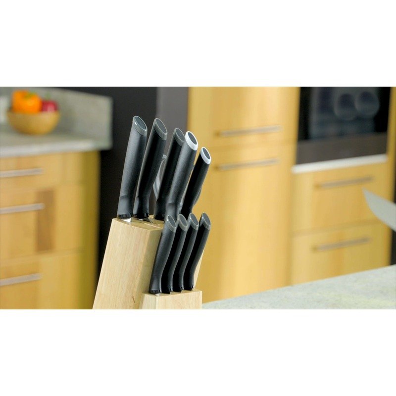 Couteau à pain confort TEFAL K2213404 20cm - Noir 3 couteau a pain confort tefal k cm noir