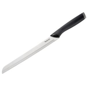 couteau a pain confort tefal k cm noir
