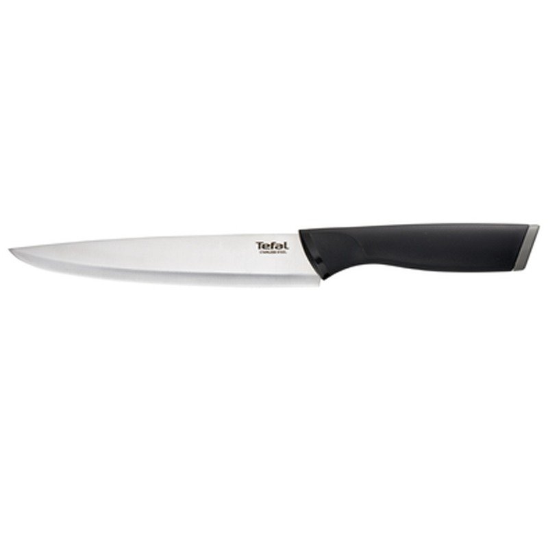 Couteau à trancher TEFAL Comfort K2213704 20cm - Noir 2 couteau a trancher tefal comfort k cm noir